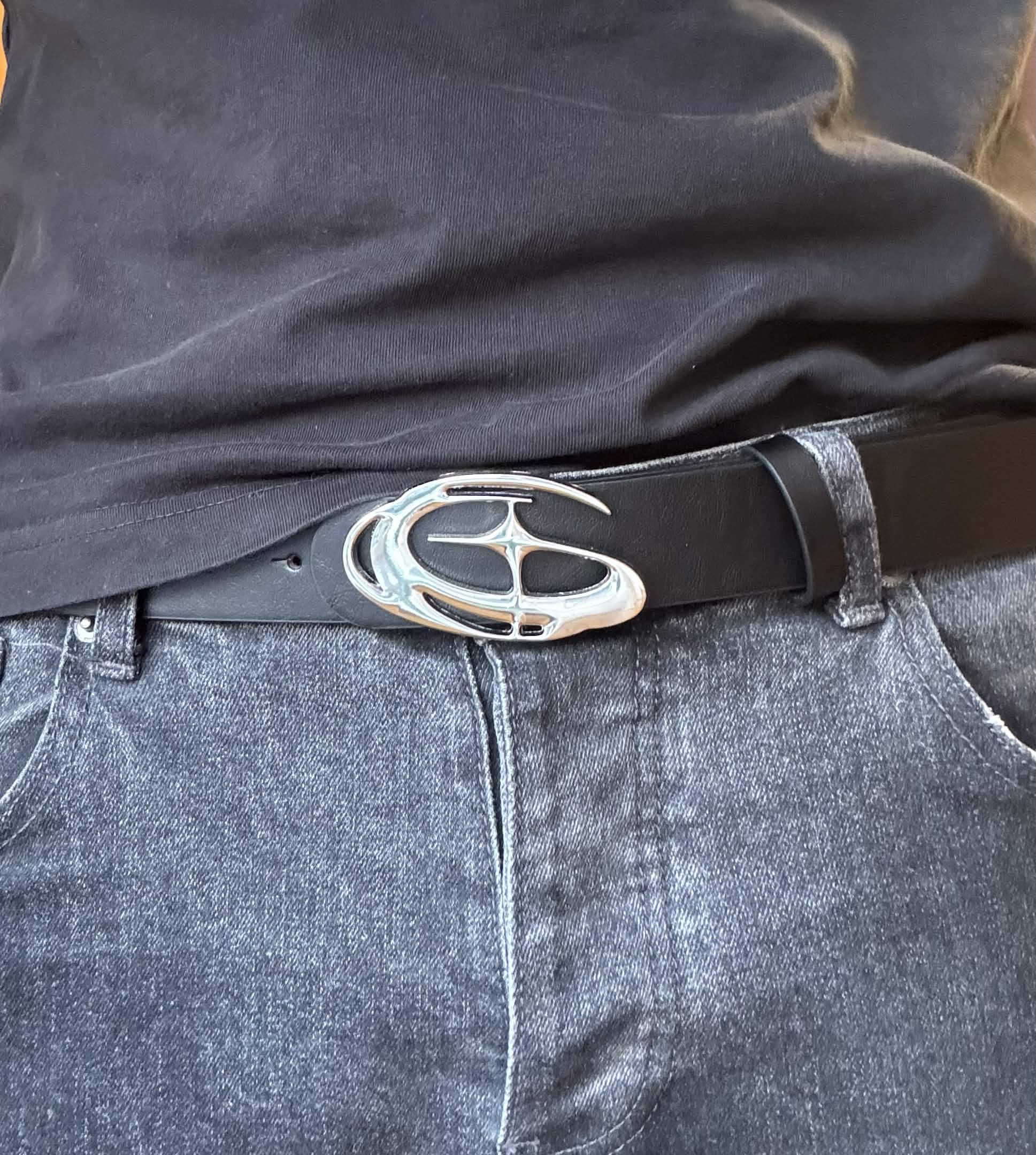 Ceron Belt - Signature Buckle Silver