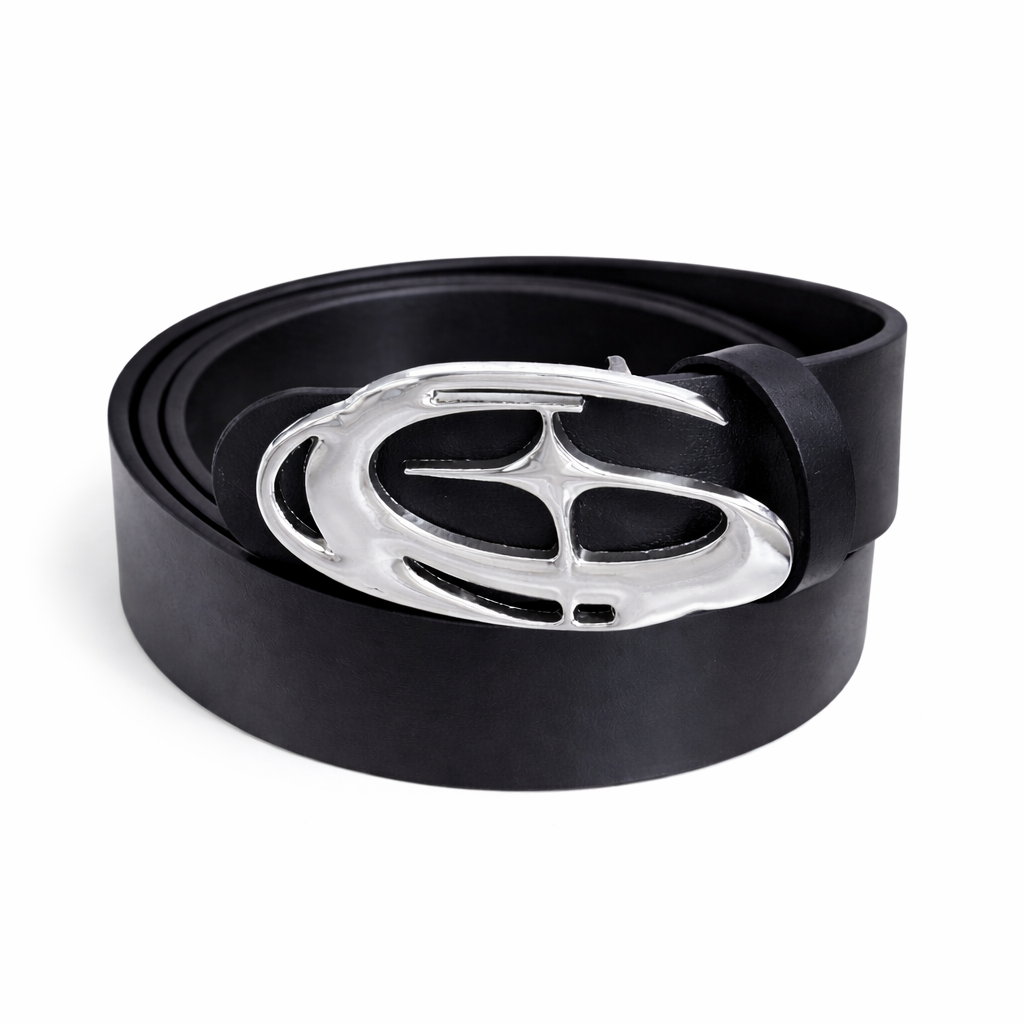 Ceron Belt - Signature Buckle Silver
