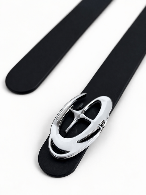 Ceron Belt - Signature Buckle Silver